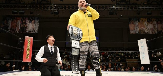 【DDT】アイアンマン王座戦はすったもんだの末、アントーニオ本多が奪還！クリス＆HARASHIMAが4・5後楽園でのKO-Dタッグ王座挑戦権ゲット