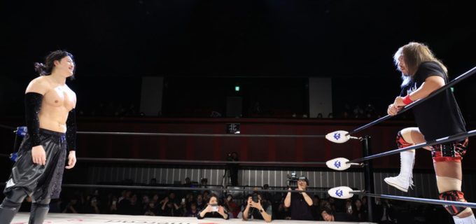 【ノア】内藤哲也とOZAWAが初遭遇！ OZAWAの「イージー」発言にも内藤は「キャリア以外すべて俺を上回っている」と不気味な大絶賛