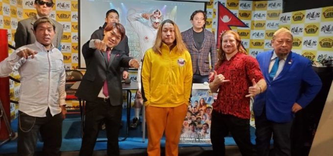 藤波辰爾参戦のネパール大会に向け、4・11板橋でRIZIN、UFCなどで活躍の格闘家4選手がプロレス初挑戦！元NOAHのリッキー・マルビンが緊急参戦