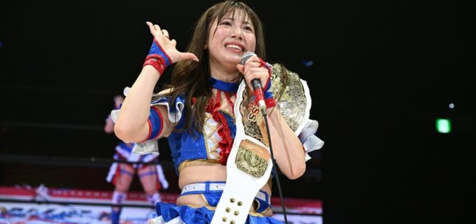 【東京女子】元SKE48荒井優希がデビュー5年でプリプリ王座を戴冠し東京女子の頂点に！「夢を見るチャンピオンになりたいです」