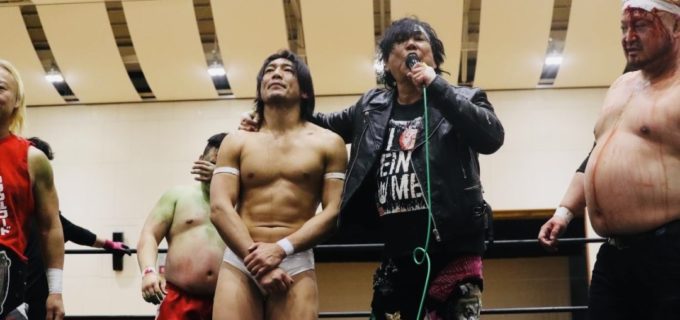 「千葉ロッテに便乗しよう！？」大仁田厚が君津でまちおこしプロレス