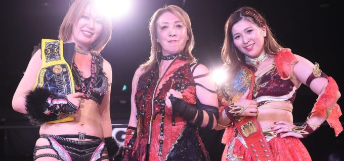 【マリーゴールド】尾崎魔弓が桜井麻衣のラブコールに応えDRを蹂躙「1人でも憧れてるって言ってくれる子がいてめっちゃうれしい」 桜井が“正危軍”入りを直訴「私は入りたいです」