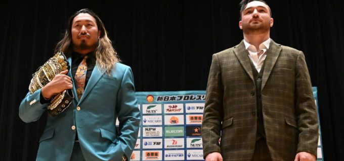 【新日本】王者・辻陽太が堂々の臨戦態勢「変わりゆく新日本プロレスを背負っていかなきゃいけない」 カラムは史上最年少戴冠を予告「新世代を俺が率いていく」