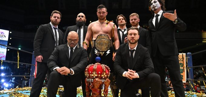 【新日本】23歳カラム・ニューマンが辻撃破でIWGP奪取「俺が史上最年少王者だ」  鷹木信悟が「次は俺が相手だ」と挑戦表明