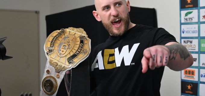 【新日本】AEWの刺客ゲイブ・キッドが突如乱入！ 辻陽太を急襲し新日本プロレスへ憎悪の宣戦布告「会社にいる全てのヤツらに戦争を仕掛ける」