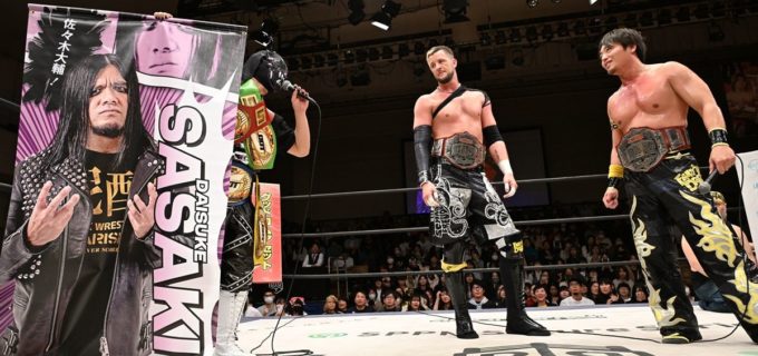 【DDT】クリス・ブルックス＆HARASHIMAがMAO＆KANONを撃破し、KO-Dタッグ王座戴冠！イルシオンが佐々木大輔とのコンビで挑戦表明