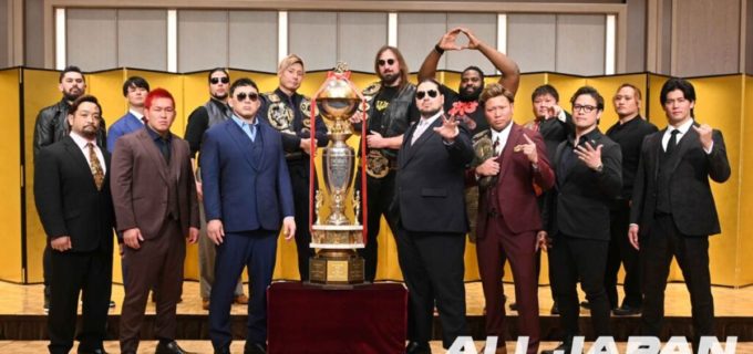 【全日本】春の祭典『チャンピオン・カーニバル』直前会見で大波乱！ 青柳優馬が緊急エントリーで「アンチの目の前でトロフィー掲げる」 三冠王者・宮原は前人未到の偉業へ堂々宣言