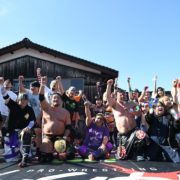 【がいせん桜プロレス】石川修司が関根龍一を退けユニオンMAX王座V3！愛野ユキ組がアジャコング組を下し特産お肉10kgゲット！