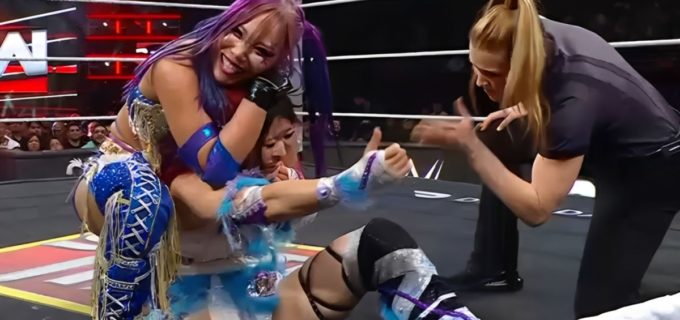 【WWE】残酷な日本人愛憎劇。カイリ・セイン救出に燃えるイヨ・スカイが、アスカの謀略に散り痛恨の連敗