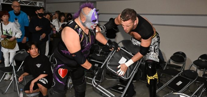 【DDT】イルシオン負傷欠場……暗雲漂う札幌大会をMJポーが強襲！ 岡谷英樹は「KING OF DDT」初制覇へ不敵な笑み
