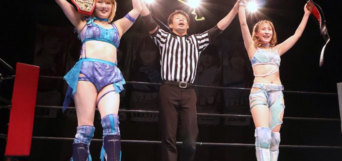 【アイスリボン】“ミスエク”真琴＆柳川組がタッグV2！ 激闘制した柳川はパートナーの持つトライアングル王座に色気!? 真琴「中年よ、欲望を抱け！」