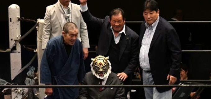 【ストロングスタイル】初代タイガーマスク45周年記念イベントに藤波・藤原・前田が集結！ 語られた“天才・佐山”の逸話、そして“プロレス復興への誓い”「プロレスの再建から全力を尽くしていきたい」