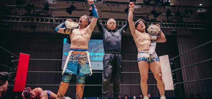 【ガンプロ】和田拓也＆前口太尊の格闘コンビがSOG世界タッグ王座奪取！小路晃＆関根“シュレック”秀樹の強力チームが挑戦表明