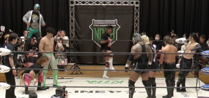 【ノア】5.2両国前哨戦は政岡大暴走の反則決着！ 怒りのBUSHI「俺もストリートファイターになってやろうか？」、内藤はOZAWA戦へ「俺自身のためにリングに立つ」