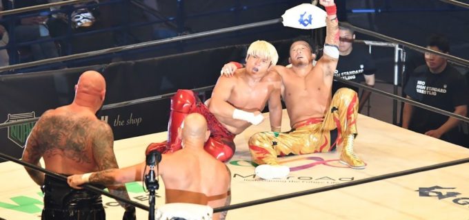 【ノア】丸藤正道＆拳王の“ビジネス･ベスト･ブラザーズ”がグッドブラザーズを撃破！「今月あるタッグリーグ､お前ら出ろ」