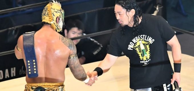【ノア】ベインがAMAKUSAとの死闘を制し悲願のジュニア二冠王座に君臨！Eitaが宣戦布告、15周年興行での王座戦を勝手に指定「このタイミングをずっと待ってたんだよ」