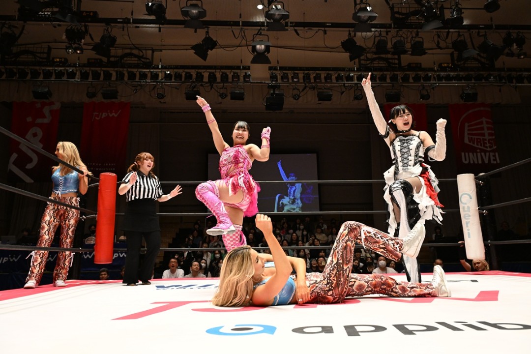 東京女子】渡辺未詩＆辰巳リカの白昼夢が5年半ぶりにプリンセスタッグ