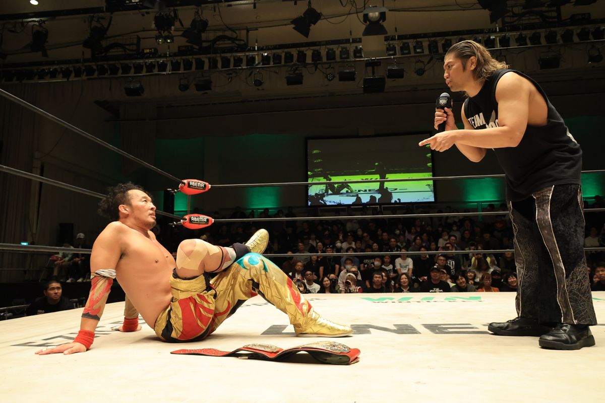 ノア】丸藤正道がGHCナショナル王座奪取、前王者ウルフの強さを称賛