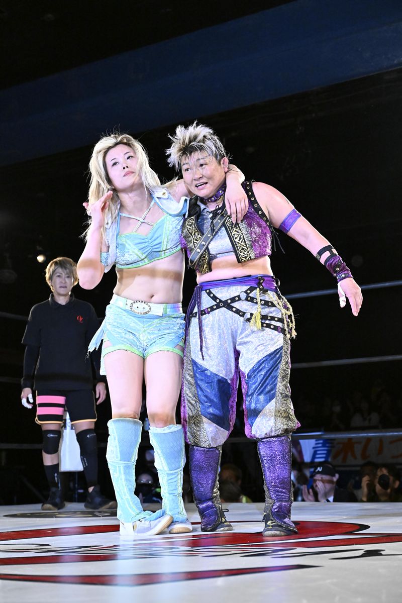 OZアカデミー】黒い安納サオリ＆ウナギ・サヤカの新タッグ「漆黒の