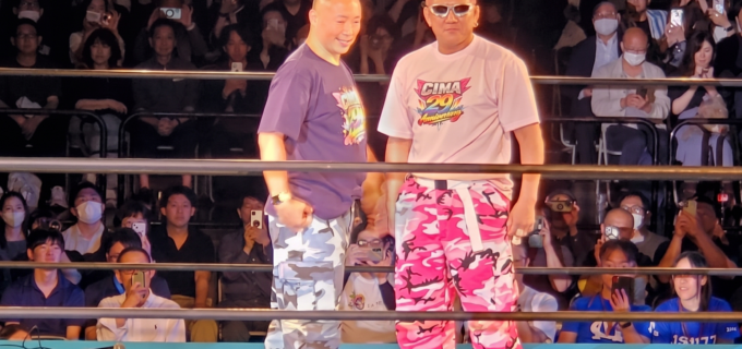 復帰したCIMAの自主興行は大盛況！闘龍門の同期生マグナムTOKYOともリングで再会