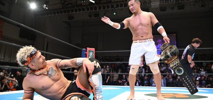 【新日本】『BOSJ』開幕戦でKUSHIDAが語った“プロレス哲学”と、ロビー・イーグルスを沈めた“円熟の技術”「山登りは上を目指すだけじゃない」