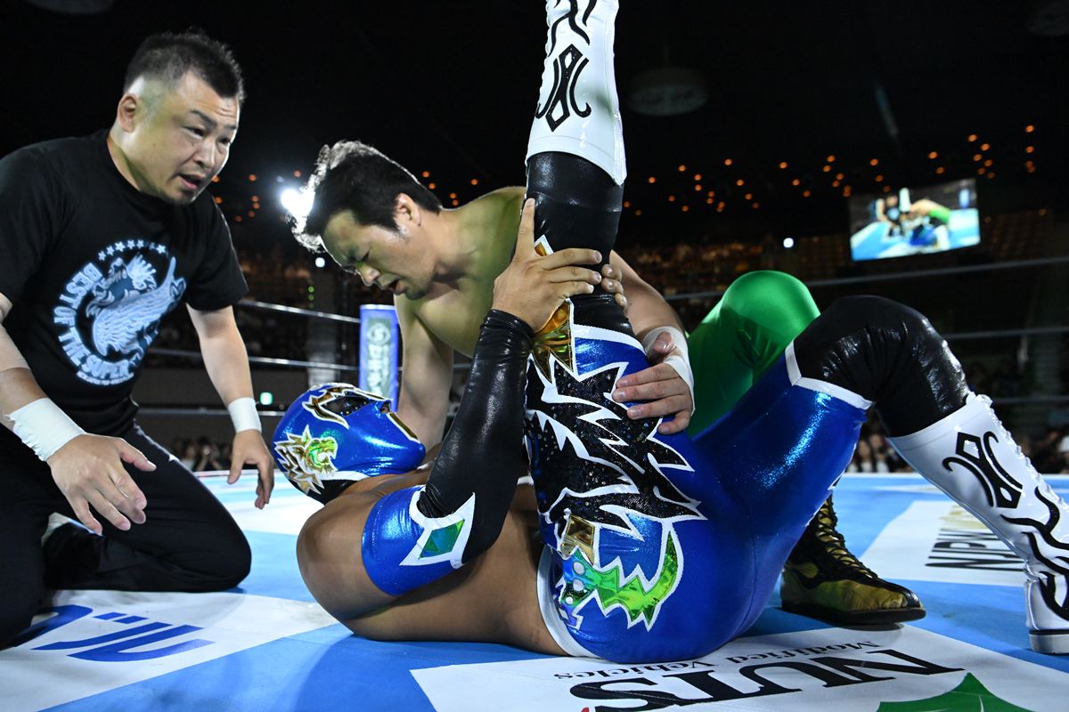 新日本】『BOSJ』最多出場22回の田口隆祐がバリエンテ・ジュニア負傷で