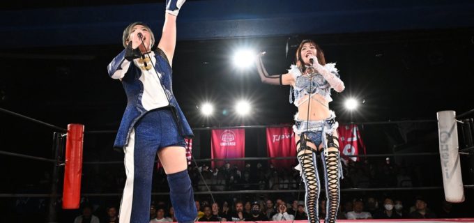 【東京女子】3大王座前哨戦は挑戦者組に軍配！ 桐生真弥が王者・鈴芽を直接粉砕！白昼夢が瑞希を拉致寸前!? 高見汐珠が怒りの“アイス攻撃”で救出劇