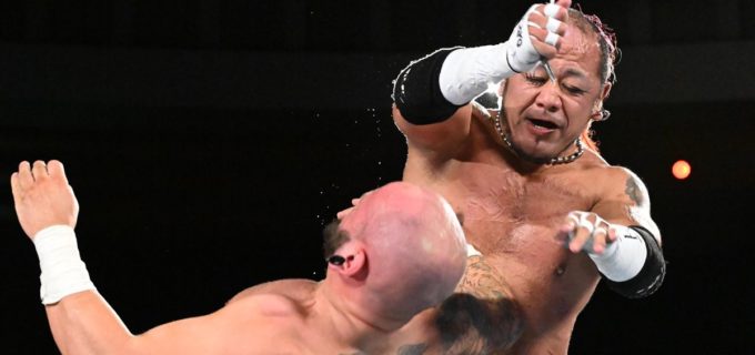 【新日本】ロビー・エックスとの狂気のラダー攻防を制した葛西純！「ピンチからの3連勝、こんなカッコイイことねえな」