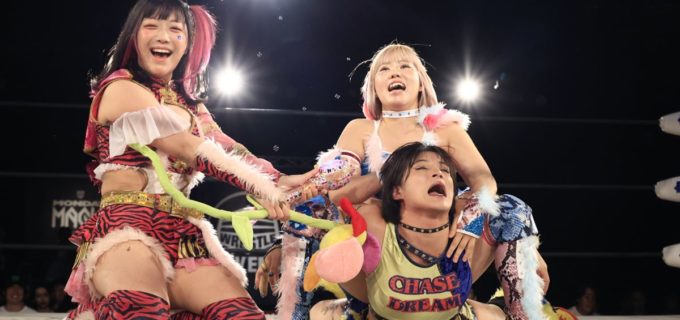 【ノア】山岡聖怜が3WAY戦を制し『MONDAY MAGIC』初勝利！「またマンマジ出たい」と笑顔で継続参戦をアピール
