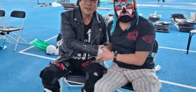 【FMWE】大仁田厚が“聖地”川崎で激勝、サスケへフル装備の電流爆破一騎打ちを要求！「23年ぶりにここ川崎でやろうや！」