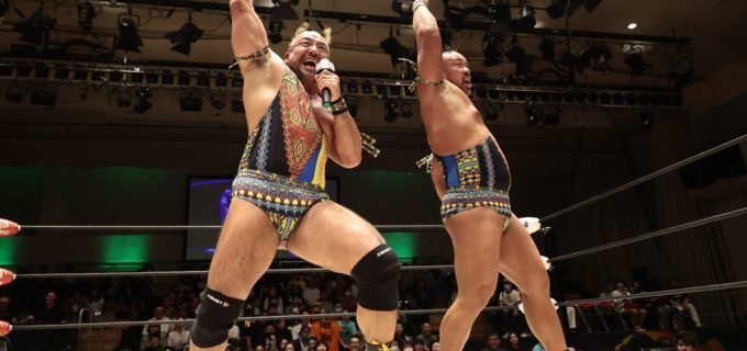 【ノア】征矢＆飯野の“情熱MAX”が丸藤＆拳王を粉砕！ 開幕2連勝で全勝優勝宣言＆次戦・新潟へ「気温が30度上がるぜ」と熱波警報