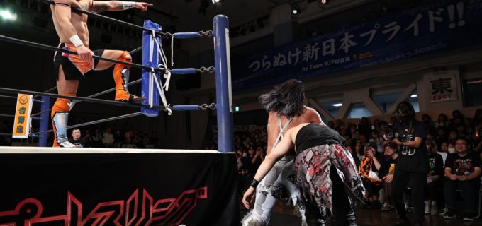 【新日本】ロビー・イーグルスが豹を撃破し堂々のBブロック1位通過！SHOの「ワシが1位やろ！」の猛抗議を豹が強制連行