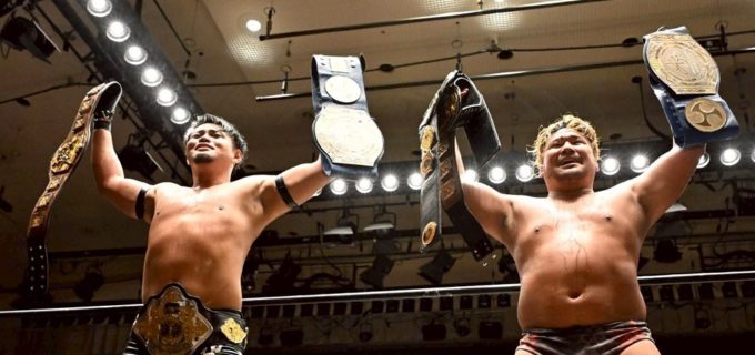 【ドラゴンゲート】ISHIN＆加藤良輝がアジアタッグ王座を奪還し3冠王に！6・5後楽園で同門対決の箕浦康太＆ジェイソン・リーを挑発