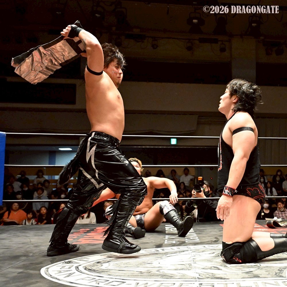ドラゴンゲート】我蛇髑髏が箕浦康太を追放！ドリーム王者・菊田円に