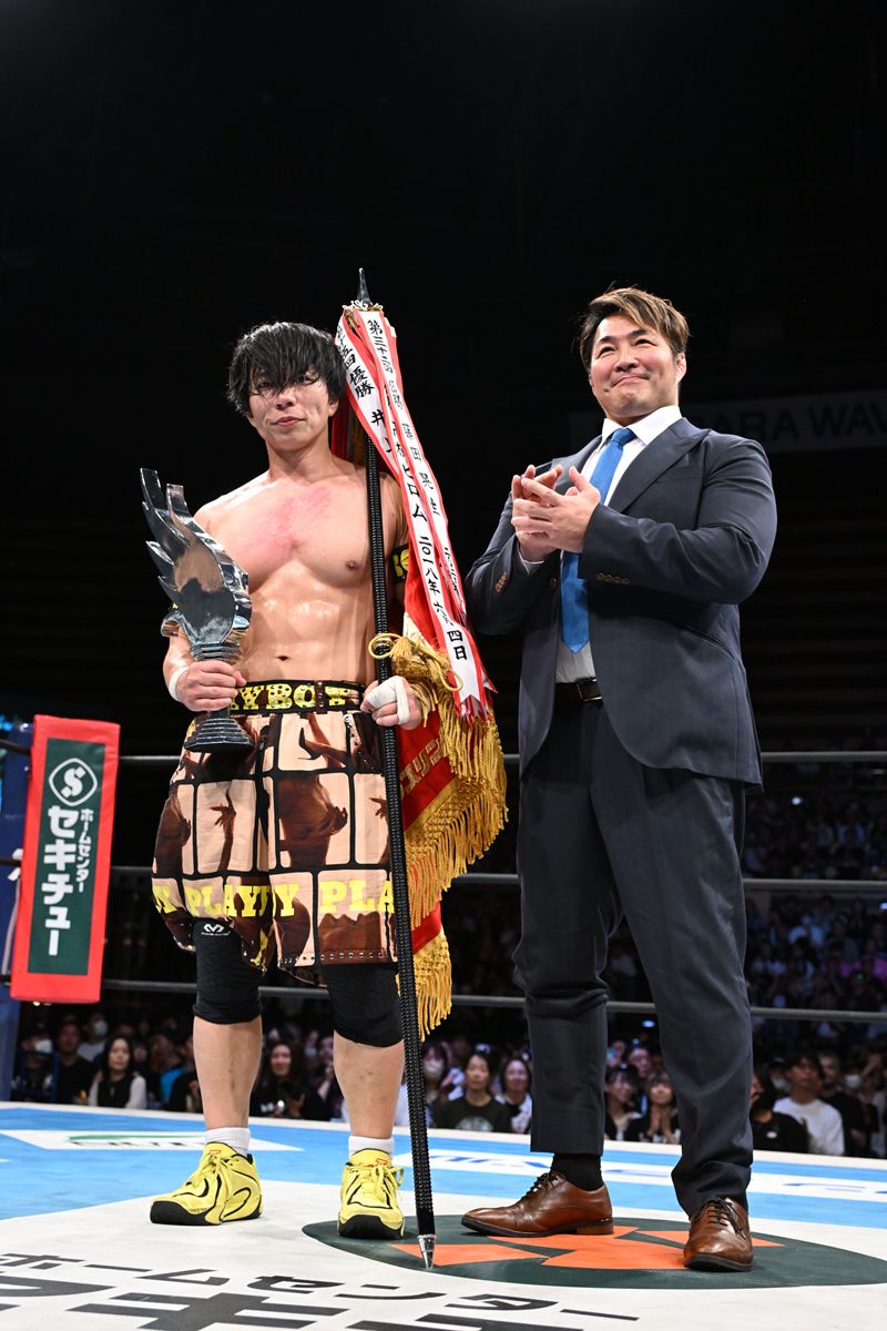 新日本】歴代CHAOSの魂を背負って！YOHが藤田晃生との1年越しの雪辱戦
