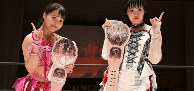 【東京女子】渡辺＆辰巳の白昼夢が瑞希＆高見を破り、プリンセスタッグ王座初Vで…享楽共鳴に挑戦を強要！「1年越しにリベンジさせろ！」