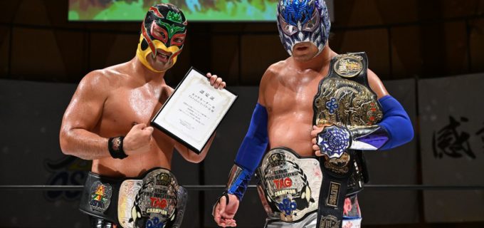 【大阪プロレス】タコスパが悲願のタッグ王座奪取！ スパイダー20周年＆タコヤキ21周年記念大会を大熱狂のフィナーレで飾る＜6.7大正＞