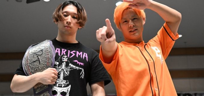 【DDT】EXTREME王者・岡谷英樹が6・21名古屋での宮脇純太とのV2戦の試合形式を「ハードコアI Quitマッチ」に指定！　