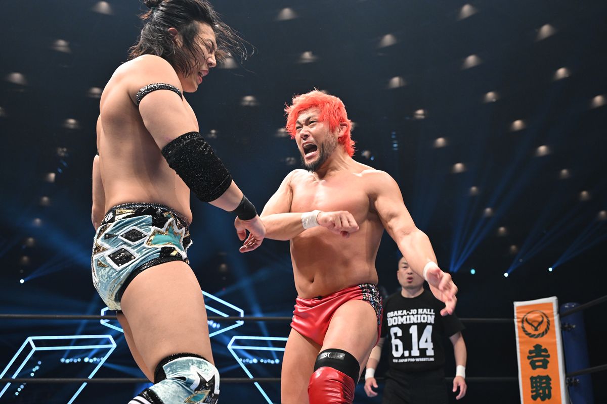 新日本】赤髪で復活のSANADA、奇策も通じず。KONOSUKE TAKESHITAが圧倒 新日本】赤髪で復活のSANADA、奇策も通じず。KONOSUKE TAKESHITAが圧倒