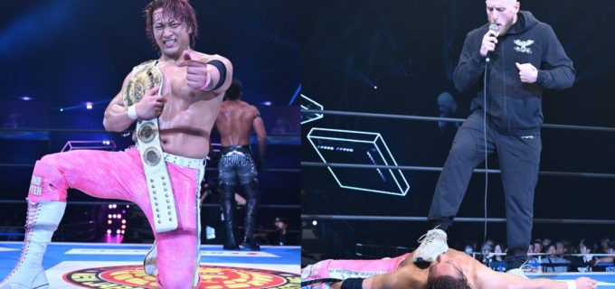 【新日本】悲願のシングル初戴冠の海野に悪夢の乱入劇！AEWの刺客となったゲイブが新王者を襲撃「俺はこの団体のために二度死にかけた！」