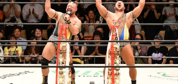 ​【ノア】“情熱MAX”征矢学＆飯野雄貴がタッグリーグ優勝！「みんな、ありがとうだぜぇ！！！」内藤哲也＆BUSHIのGHCタッグ王座挑戦へ