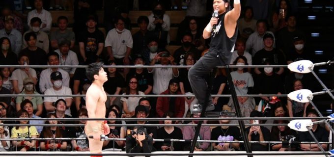 【ノア】小田嶋大樹がタダスケから直接奪取し『N-1』出場を熱望！ タダスケは地元・大阪での出場権懸け4WAYラダーマッチを理不尽要求