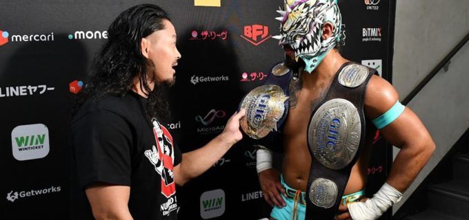 【ノア】Eitaがデビュー15周年記念の地元・長野大会でGHCジュニア王座に挑戦！ 王者ドラゴン・ベインと「ベストバウトを狙う」激しい舌戦を展開