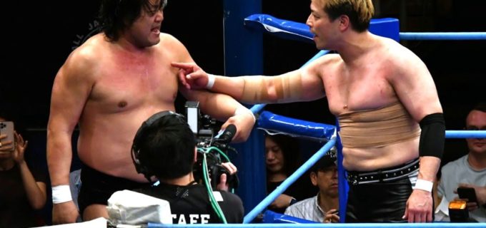 【全日本】潮﨑豪が豪腕ラリアットで粉砕した宿敵へ辛辣なエール「俺が楽しみにしてる諏訪魔じゃないよ」諏訪魔「こんな負けは認められない」