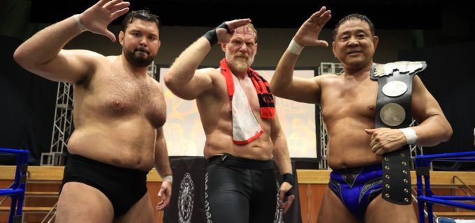 【新日本】永田裕志が地元・千葉で悪を討つ！ジョシュ＆ウルフアロンの豪華トリオがH.O.Tを完全粉砕「やっぱり新日本のリングは格別ですね」