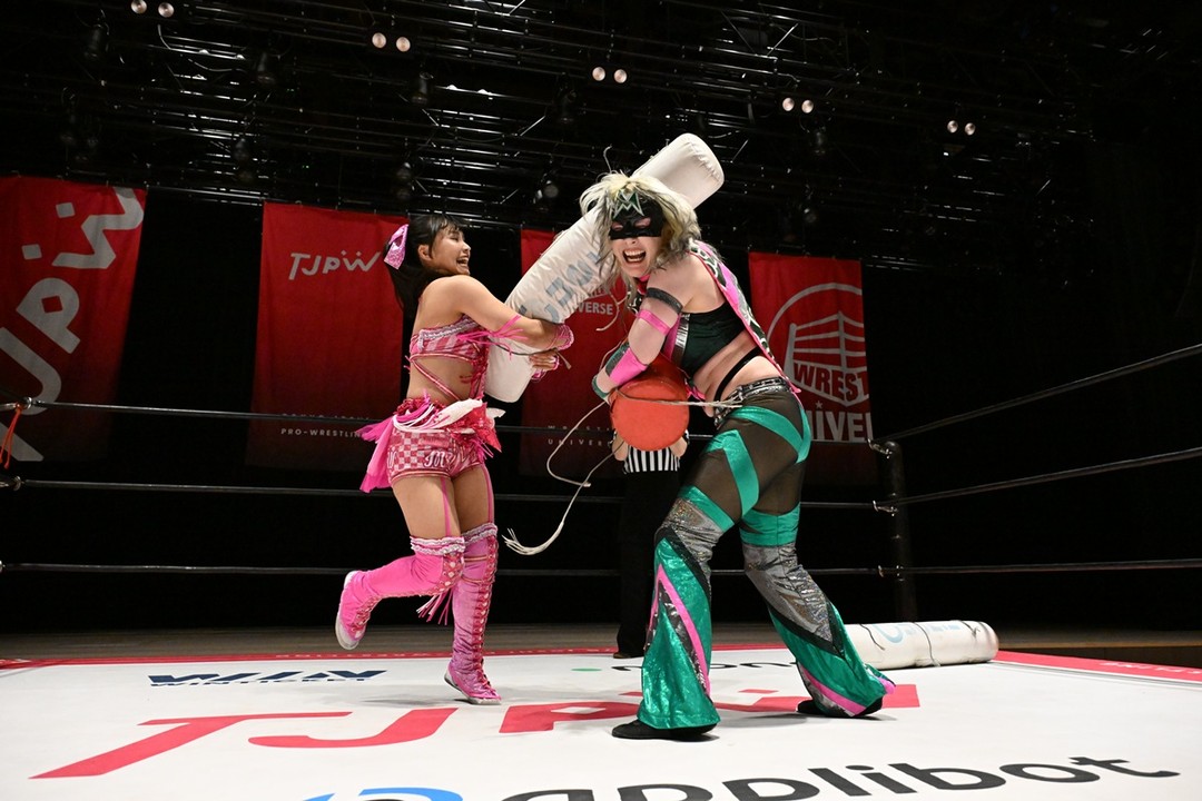 東京女子】享楽共鳴の中島翔子が辰巳リカとの前哨戦ドロー決着もタッグ