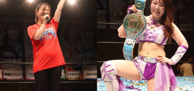 【アイスリボン】松下楓歩が優華を破りICE×∞王座V3！ 旗揚げ20周年記念大会のメインで新技炸裂、藤本つかさは8.15復帰と王座挑戦を視野に