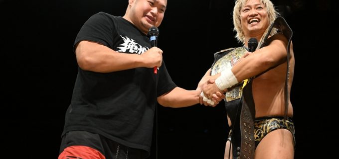 【ガンプロ】SOG王者・渡瀬瑞基が元全日本のSHSHIを撃破し王座V4！8・15後楽園での次期挑戦者に尊敬する先輩・入江茂弘を指名