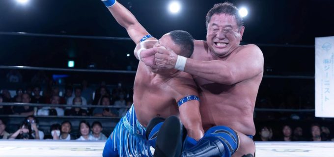 【超日本】“エース”永田裕志がCIMAとの29年ぶりのシングルマッチ制し、9・28新宿で小島聡と一騎打ち！超日本vs新日本の奇跡の全面対抗戦へ！　