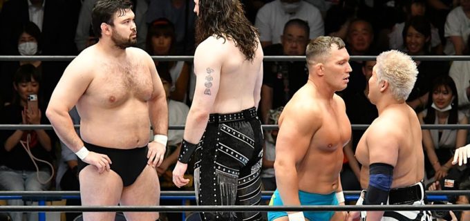 【新日本】邪道が「今年は荒れそうだな」と吐き捨てた極限のリング。ウルフアロン、ボルチン・オレッグ、Yuto-Iceらが絡み合う『G1』前哨戦は開始のゴング前から殺気が充満していた